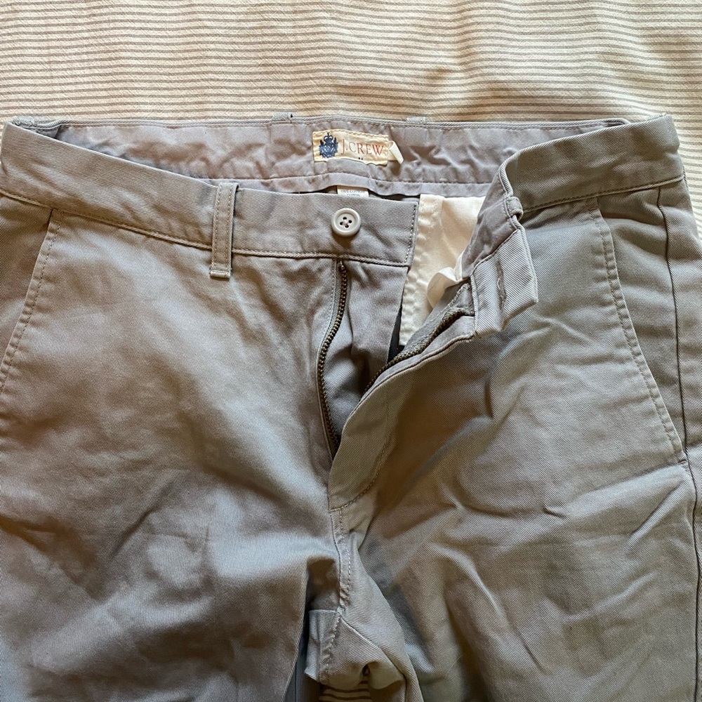 J.Crew grey chinos